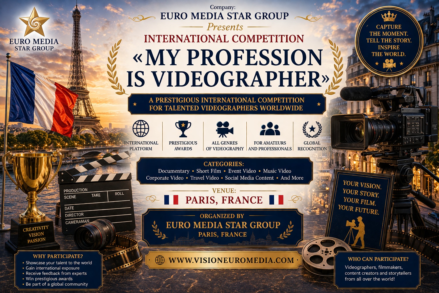 #КонкурсВидеоператоров #VIDEOGRAPHER #video #grapher #конкурс #конкурсы #Париж #Международныеконкурсы #Студия киностудия, подать заявку, дети, школа, учитель, школьный, учебное, директор, редактор, пресса, лучший, победа